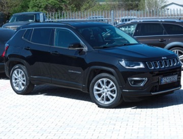 Jeep Compass II SUV Facelifting 1.3 GSE T4 150KM 2021 Jeep Compass 150ps Limited Keyles Skóra Blis Kamera Sam Parkuje 230V DAB 18, zdjęcie 27