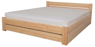 ŁÓŻKO PODNOSZONE AMETYST 4/3 BRZOZOWE 80x210 STOLMIS