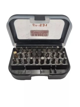 Набор бит 31 шт. Pozidriv, TORX, шестигранник, держатель BAHCO 1/4 дюйма