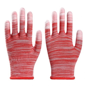 1Pair Breathable Women Garden Gloves Printed Pink