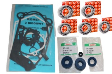 USZCZELKI ŁOŻYSKA FAG ROMET OGAR MOTORYNKA DELUX