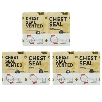 Rhino Rescue Chest Seal Medical Prevent Puncture Wounds Dressing