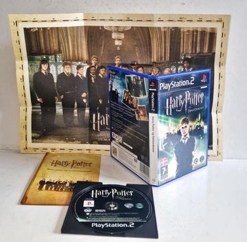 Gra HARRY POTTER and The Order of Phoenix PS2 + PLAKAT, PŁYTA +DB