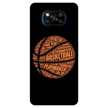 Etui do Xiaomi Poco X3 NFC / X3 Pro Koszykówka