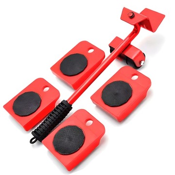 НАБОР РОЛИКОВ ДЛЯ ТРАНСПОРТИРОВКИ И ПЕРЕДВИЖЕНИЯ МЕБЕЛИ 150 КГ