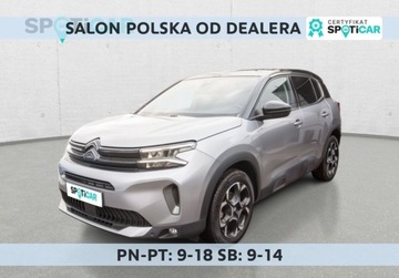 Citroen C5 Aircross SUV Facelifting 1.5 BlueHDi 131KM 2023 Citroen C5 Aircross 1.5 BlueHDi Max EAT8 ALKANTARA el fotele salon-PL FVAT
