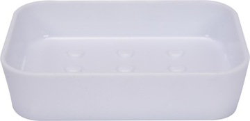 МЫЛЬНИЦА ДЛЯ НАСТОЛЬНОЙ РАКОВИНЫ, БЕЛАЯ КУБОИДА