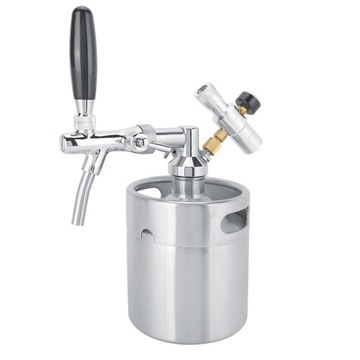 Диспенсер для пива Homebrew Mini Keg 2л из стали