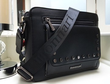 TOREBKA NA RAMIĘ LISTONOSZKA MONNARI PASEK LOGO