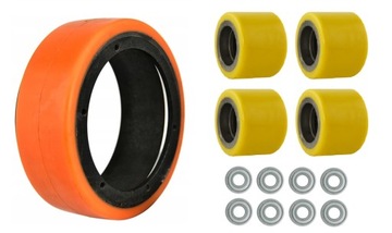 ZESTAW KÓŁ I ROLEK WÓZEK STILL ECH12