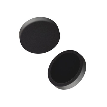 GĄBKA POLERSKA NA RZEP 150MM czarna miękka