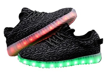 Buty sportowe LED podświetlane air 7 kolorów
