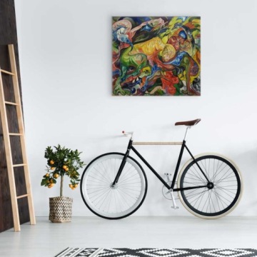 Представитель Witkacy Walka 100x90 холст, картина Арта Лю