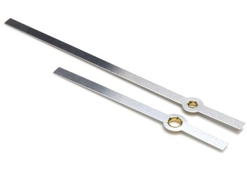 Wskazówki Slim srebrne do zegara 95mm