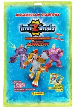 Panini Invizimals Starcie łowców megazest. start.