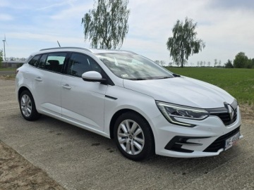 Renault Megane IV Grandtour Facelifting 1.3 TCe 140KM 2021 Renault Megane 1.3 TCe 140KM Zen Biała Perła Salon Polska Możliwa zamiana