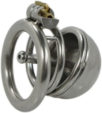 Ремень добродетели стальной клетки для пениса Chastita Cock Cage Integrated Dilator