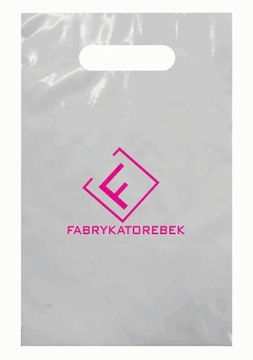 Reklamówki Torby Foliowe z Nadrukiem 20x30 1000 sz