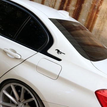 1 KS ZNAK ZNAKY DO FORD MUSTANG 20X7.5CM