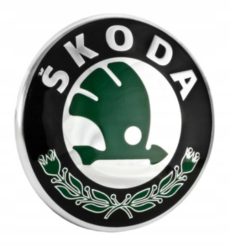 ЗНАК ЭМБЛЕМА SKODA FABIA OCTAVIA SUPERB 80MM