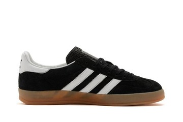 Buty Adidas Gazelle Indoor Core (H06259) SKÓRZANE ZAMSZOWE NA WIOSNĘ LEKKIE