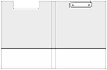 ЖЕСТКАЯ ДОСКА ВЕЩАНИЯ С CLIP OFFICE PAD