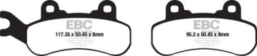 Klocki hamulcowe EBC FA683TT