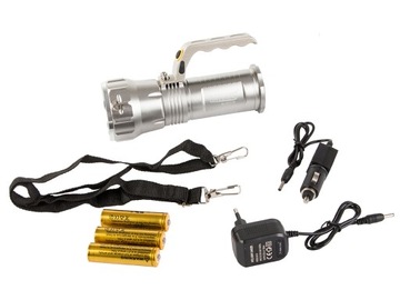 ВОЕННЫЙ ПРОЖЕКТОР BAILONG CREE XM-L T6 МОЩНЫЙ АЛЮМИНИЕВЫЙ РЕФЛЕКТОР