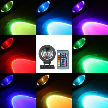 СВЕТОДИОДНЫЙ ПОДВОДНЫЙ СВЕТ, ВОДОНЕПРОНИЦАЕМЫЙ ПОДВОДНЫЙ СВЕТИЛЬНИК RGB, ОТДЕЛКА ОТРАЖАТЕЛЯ