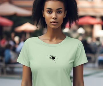 naprasowanka na koszulkę t-shirt PAJĄK SPIDER 12 x 8 cm