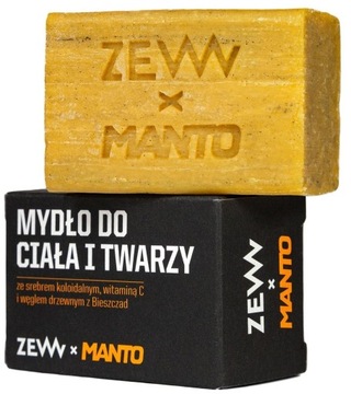 MANTO MYDŁO sportowe do ciała i twarzy ZEW for Men