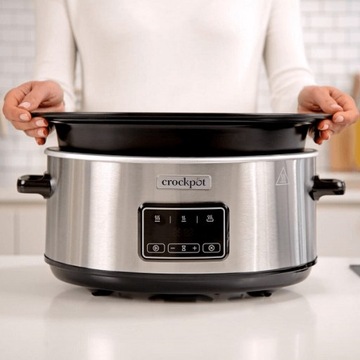 Цифровая мультиварка со съемной чашей CrockPot 3,5 л CSC111X Electric Pot