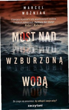 Most nad wzburzoną wodą