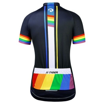 KOSZULKA ROWEROWA KOLARSKA ODDYCHAJĄCA DOPASOWANA