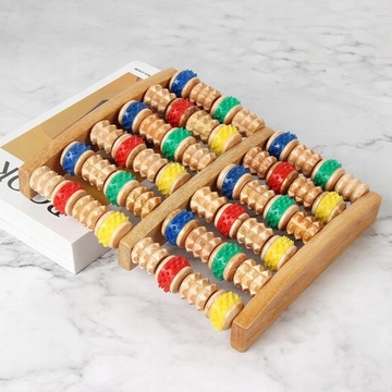 ТРАДИЦИОННЫЙ ДЕРЕВЯННЫЙ МАССАЖЕР ДЛЯ НОГ 2 x 6