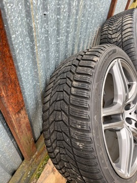 18 5x112 Диски Skoda Audi Bmw VW Mercedes Borbet KBA 51524, HANKOOK M+S 20r