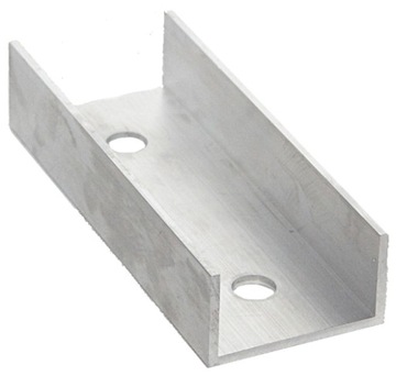 ŁĄCZNIK DO SZYN PROFILI MONTAŻOWYCH 120x40x25mm
