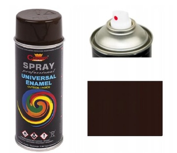 CHAMPION SPRAY UNIWERSALNY BRĄZ CZEKOLADOWY RAL8017 400ml