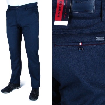 SPODNIE MĘSKIE WIZYTOWE W44 L30 W118 -120 cm