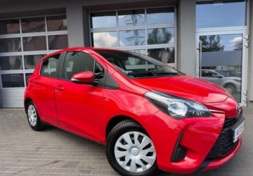 Toyota Yaris III Hatchback 5d Facelifting 1.0 VVT-i 69KM 2017 Toyota Yaris salon Polska Benzyna 69KM