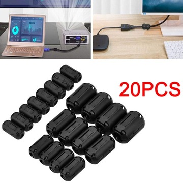 C Кабельные ферритовые дроссели Зажимы фильтра помех