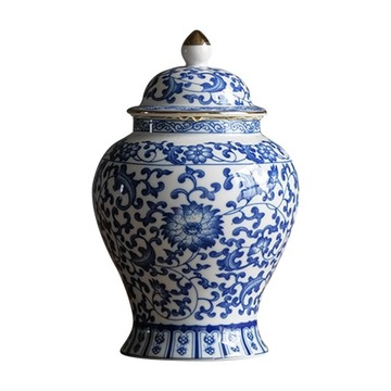 Ceramiczny słoik na imbir z zakrętką, styl A