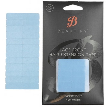Dwustronna Taśma BEAUTIFY LACE FRONT Paseczki Przedłużanie Włosów Kanapaki