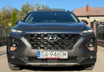 Hyundai Santa Fe IV SUV 2.0 CRDi 185KM 2020 Hyundai Santa Fe 1WL Salon PL FV23 Panorama ACC Martwe Pole Skora Kamera360, zdjęcie 1
