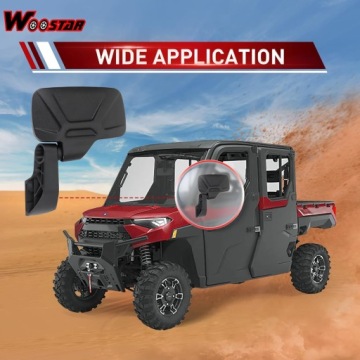 WOOSTAR Боковое зеркало с проставками, винты UTV Polaris