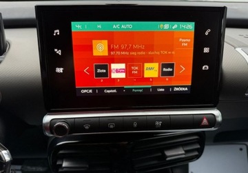 Citroen C4 Cactus Crossover Facelifting 1.2 PureTech 110KM 2018 Citroen C4 Cactus Automat, Salon Polska. Serwis ASO,1 rej 2019 rok. Navi,K, zdjęcie 5