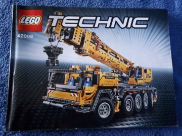 Lego technic 42009 ruchomy żuraw MKII z power functions jak NOWY .