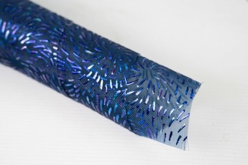 Материал для галереи гармошка УЗОР 1 СИНИЙ