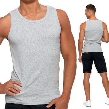 Podkoszulek Męski Tank Top Bawełniany MORAJ - XL