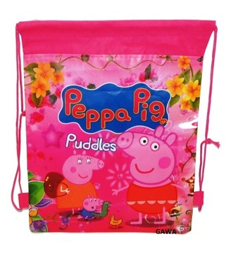 WOREK Świnka Peppa NA BUTY OBUWIE KAPCIE torba